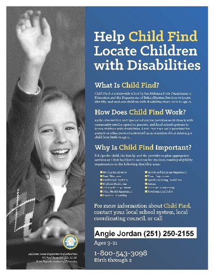 Child Find Poster 